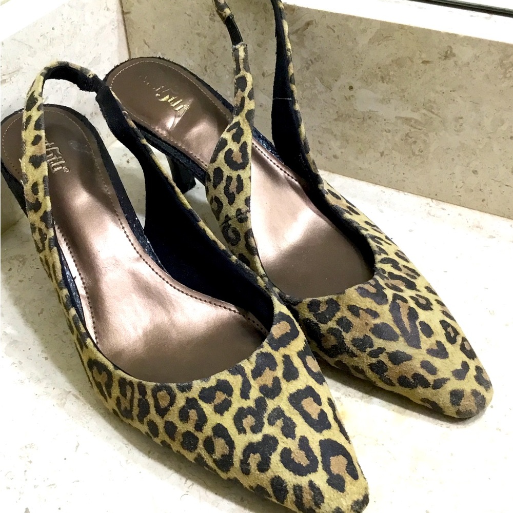 East 5th animal print 2 inches heels